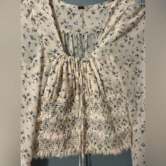 Free People Lolita XS Long Sleeve Top - Picture 5 of 7